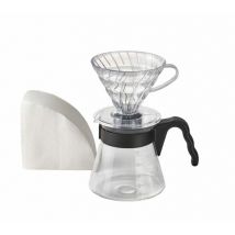 Hario - Kit V60 HARIO dripper + carafe 4 tasses