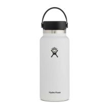 Hydro Flask Wide Mouth Bottle White - 95cl (32oz) - BPA free