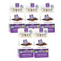 MOKA Honduras Organic & Biodegradable Nespresso Compatible Capsules x 50 - Honduras