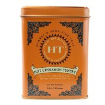 Harney and Sons - Thé Noir Hot Cinnamon Sunset Cannelle - 20 sachets mousselines - Harney & Sons
