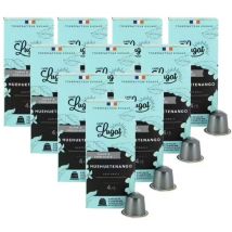 Cafés Lugat - 100 capsules compatibles Nespresso Huehuetenango pour professionnels - CAFÉS LUGAT