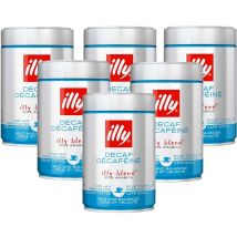 Illy Ground Coffee Decaffeinated - 6x250g - Big Brand Coffees