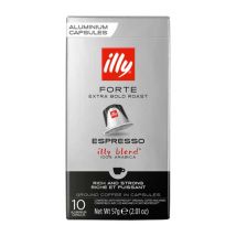Café Illy - 10 Capsules Forte - compatibles Nespresso - ILLY