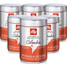 Illy Colombia Coffee Beans - 6 x 250g - Colombia