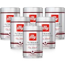 Café Illy - 6 x 250 g - Café en grain - Intenso - ILLY