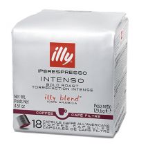Illy Iperespresso Intenso Filter Coffee - 18 coffee capsules - Secret blend