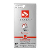 Café Illy - 10 Capsules Lungo normal Rouge - ILLY compatibles Nespresso