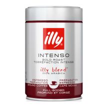 250 g - Café moulu - Intenso spécial expresso - ILLY - Café de Grandes Marques