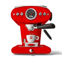 Café Illy - Machine expresso ILLY X1 Anniversary ESE & Ground Rouge
