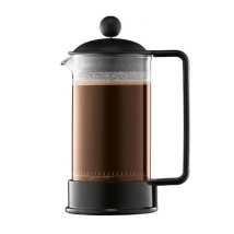 Cafetière à piston Brazil - Noire - 8 tasses / 1 L - BODUM - 100.0000