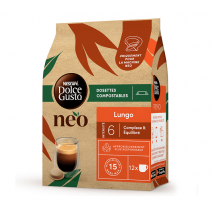 Nescafe Dolce Gusto Neo - 12 Dosettes Café Lungo - Nescafe Dolce Gusto - NEO - Brésil