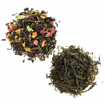 Comptoir Français du Thé - Pack Caresses Citron Gingembre et La Vigne Enchantée - Vrac 2 x 100 g - COMPTOIR FRANÇAIS DU THÉ