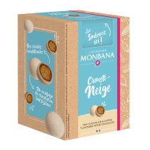 Monbana - Boîte Chocolat Crousti-Neige - 135 g - MONBANA