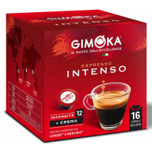 Gimoka - 16 Capsules compatibles A Modo Mio Intenso - GIMOKA - Brésil