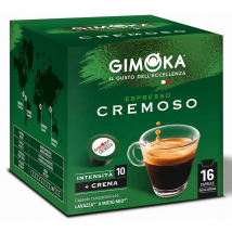 Gimoka - 16 Capsules compatibles A Modo Mio Cremoso - GIMOKA