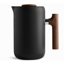 Fellow Cafetière Clara Stainless Steel + Walnut - 3 cups