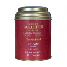Maison Taillefer Christmas Black Tea - 100g loose tea tin - Blend