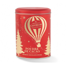 Café-Tasse Hot Chocolate Powder in Christmas Metal Tin - 250g