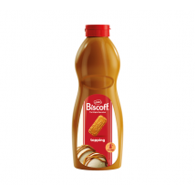 Sauce au speculoos - Bouteille Squeeze Biscoff 1KG - LOTUS ORIGINAL - 100.0000
