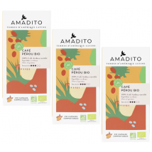 Amadito - 30 capsules compatibles Nespresso Pérou Bio - AMADITO