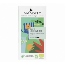 Amadito - 10 capsules compatibles Nespresso Mexique Bio - AMADITO