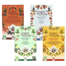 English Tea Shop - Assortiments thés et infusions - 4 x 20 sachets - 16 recettes - ENGLISH TEA SHOP - Sri Lanka