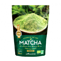 Aromandise - Poudre Fine de Thé Matcha Bio - Vrac 50 g - AROMANDISE - Japon