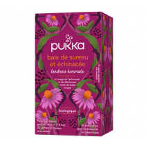 Pukka Elderberry & Echinacea Herbal Tea - 20 tea bags - Decaffeinated teas
