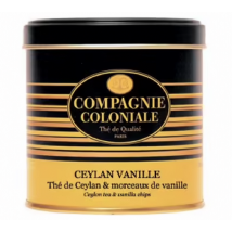 Compagnie & Co - Boite Thé Noir Ceylan Vanille - Vrac 130 g - COMPAGNIE & CO