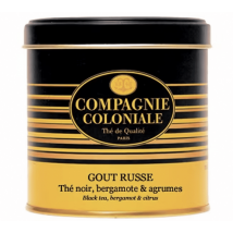 Compagnie & Co - Boite Luxe Thé Noir Goût Russe - Vrac 120 g - COMPAGNIE & CO