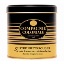 Compagnie & Co - Boite Luxe Thé Noir Quatre Fruits Rouges - Vrac 120 g - COMPAGNE & CO - Chine