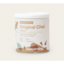 Boîte Original Chaï Morning Latté Bio - Vrac 125 g - NÜMORNING - 0.1250