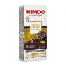 Kimbo Espresso barista ristretto 100% Arabica capsules - Nespresso compatible x10