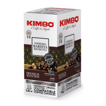 30 capsules compatibles Nespresso Espresso barista ristretto - KIMBO - Sélection Rouge (Italien)