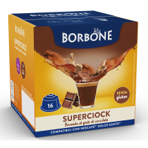 Caffè Borbone Dolce Gusto Compatible Capsules Superciock x 16