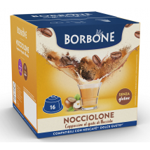 Caffè Borbone Dolce Gusto Compatible Capsules Nocciolone x 16