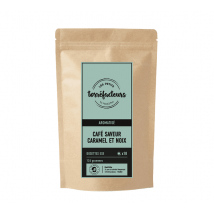 Les Petits Torréfacteurs - 18 dosettes ESE aromatisées Caramel & Noix - LES PETITS TORREFACTEURS - Nicaragua