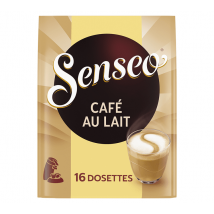 Senseo - 16 dosettes souples - Café au lait - SENSEO