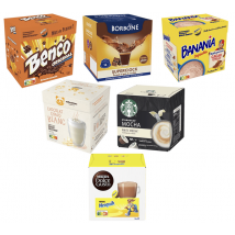 Sélection MaxiCoffee - Pack "Tout choco" - multimarque - 80 capsules Dolce Gusto