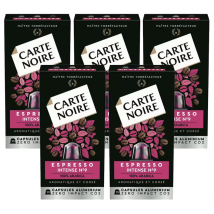 Carte Noire - 50 Capsules alu compatibles Nespresso - Espresso Intense n°9 - CARTE NOIRE