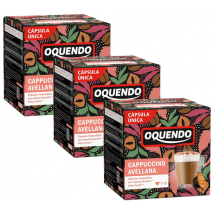 Oquendo - 36 capsules Dolce Gusto compatibles - Cappuccino noisette - OQUENDO