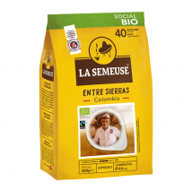 40 dosettes ESE - Entre Sierras Colombia Bio - LA SEMEUSE - Sélection Verte (Bio)