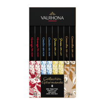 Valrhona - Coffret gourmand - 8 minitablettes - 8 x 20 g - VALRHONA