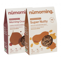 NüMorning - Deux Granolas Fruités Bio - 2 x 300 g - NÜMORNING