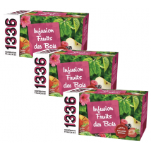 1336 (SCOP TI) - Pack Infusion Fruits des Bois - 3 x 20 sachets - 1336 (SCOP TI) - Mélange