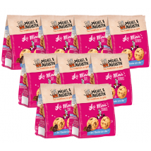 Michel Augustin - Lot Sachets Minis Cookies 2 Chocolats - 9 x 100 g - MICHEL & AUGUSTIN