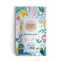 Comptoir Français du Thé - Thé Glacé Délicatesse Rooibos et Café par Nina Métayer - 10 sachets - COMPTOIR FRANÇAIS DU THÉ