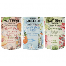 Maison Taillefer - Collection d'infusions glacées - Trois infusions fruitées - 3 boîtes vrac - MAISON TAILLEFER