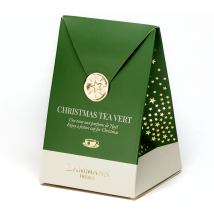 Dammann Frères Christmas Green Tea in a Secret Santa Mini Box x 6 Tea Bags - Flavoured Teas/Infusions