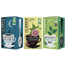 Trio Infusions, Thé Vert Bio - 3 X 20 Sachets - Clipper